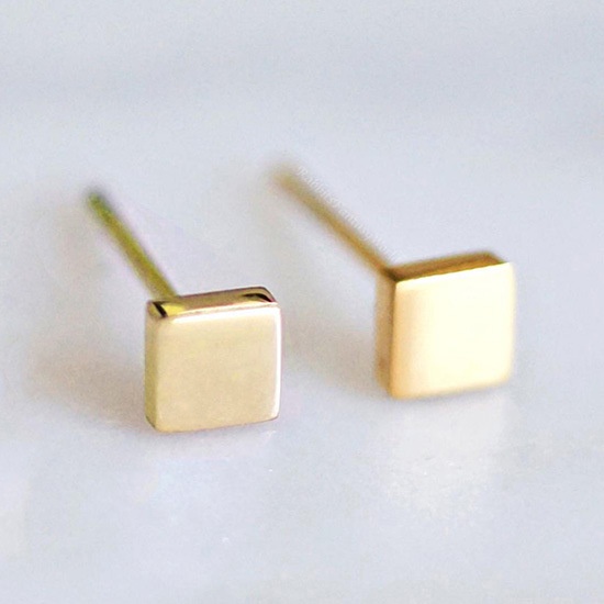 Anting AT233 Stainless 316L anti Karat Tahan karat , Anting Titanium Simpel minimalis Unik Lucu Keren Fashion Wanita Elegant / BS
