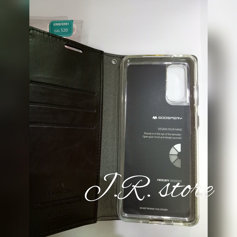 LEATHER Flip Case Premium SAMSUNG S20