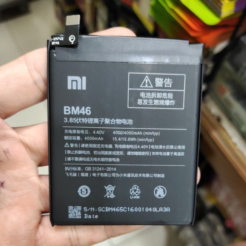 XIAOMI BN52 / BN54 / REDMI 9 / REDMI NOTE 9 PRO , XIAOMI REDMI 6X / REDMI A2 / BN36 , REDMI NOTE 5 / MI NOTE BAMBU / BM21 , REDMI NOTE 3 / NOTE3 / BM46 baterai battery batt