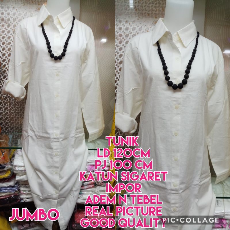 Tunik Polos Nagita Jumbo