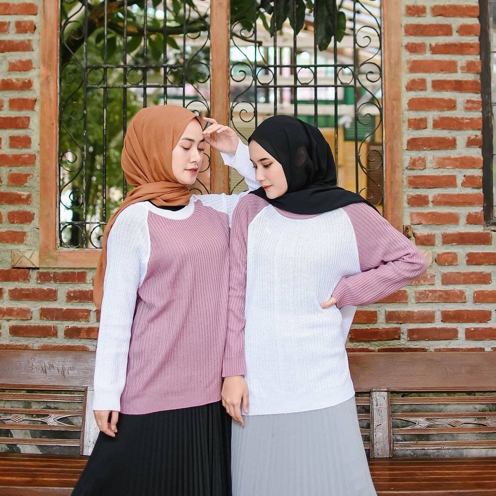 Nara Grosir - Valle Sweet l Sweater Polos l Sweater Pria dan Wanita