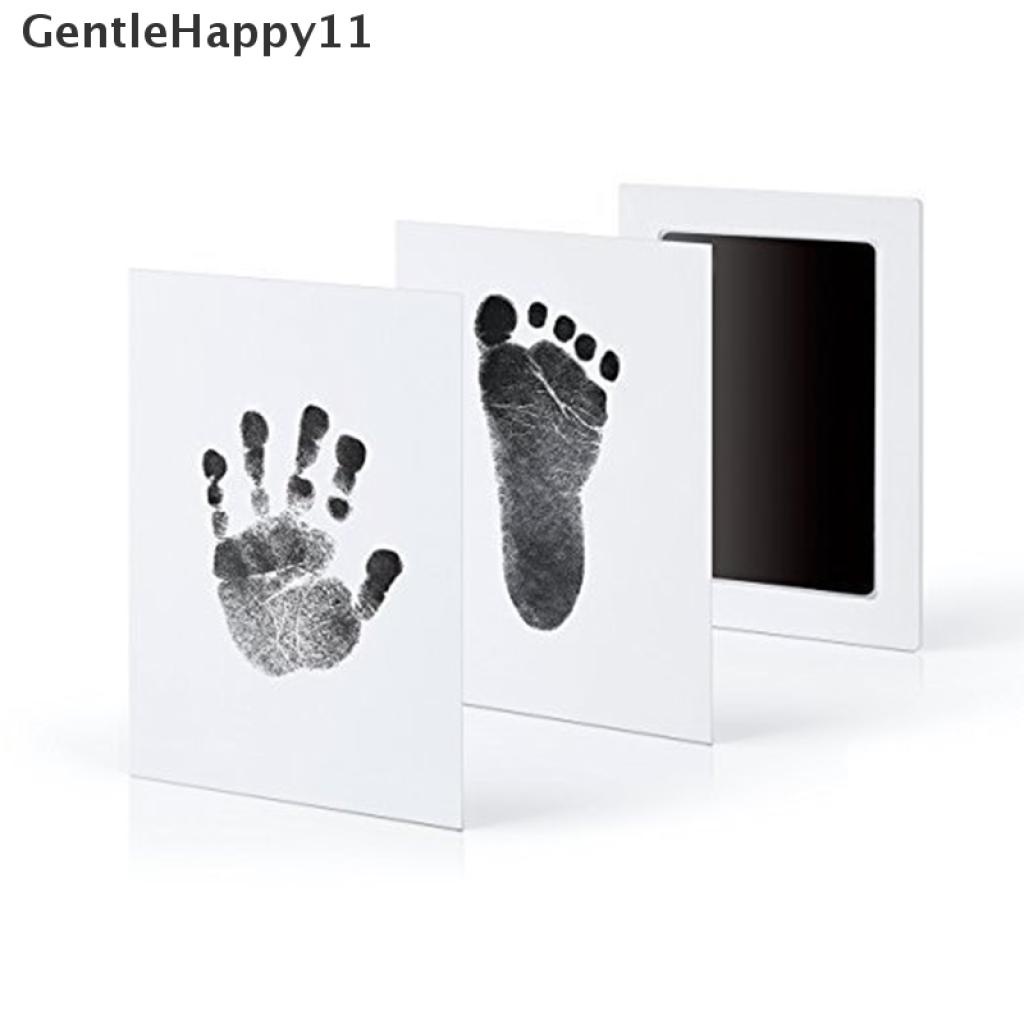 Gentlehappy Bantalan Stempel 100% Tidak Beracun Untuk Cetak Jejak Kaki / Tangan Bayi