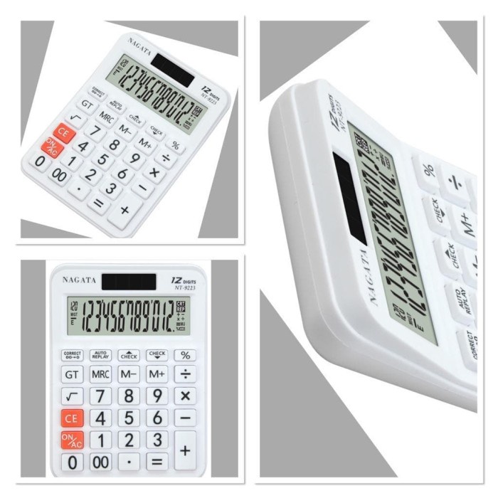 

KALKULATOR Nagata NT-9223 Check and Correct - PUTIH
