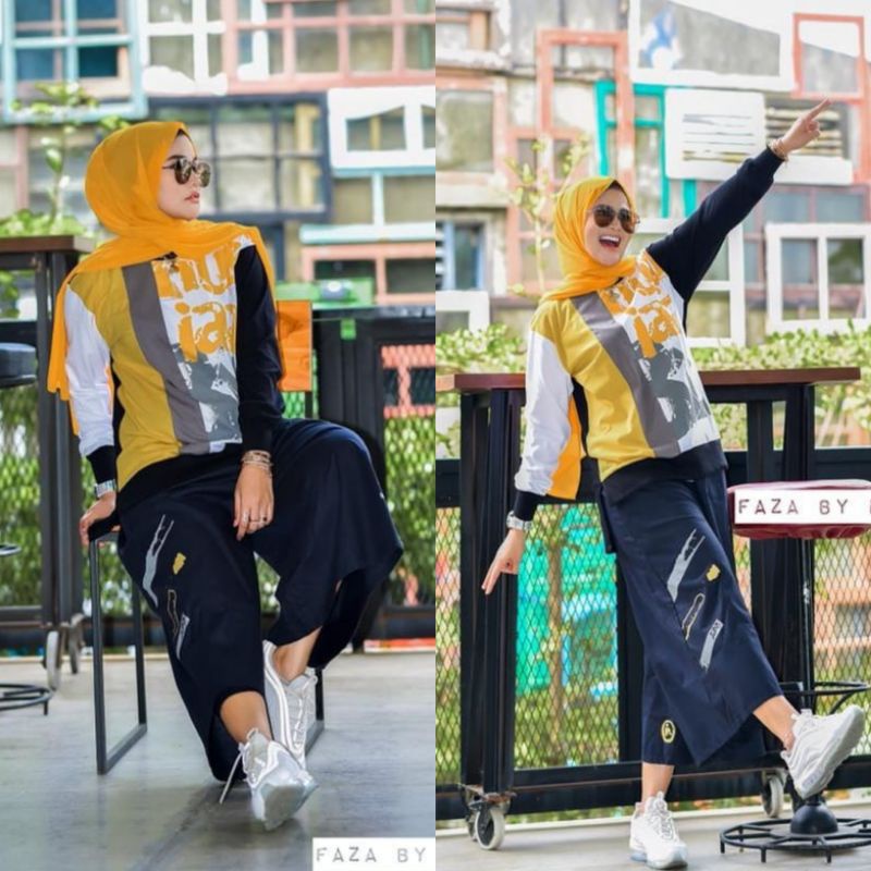 Set celana wanita FAZA Prod by numia oriii