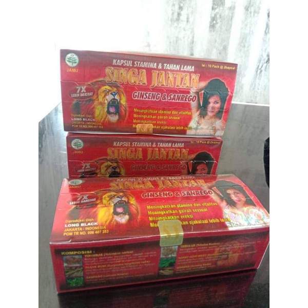 SINGA JANTAN ORIGINAL