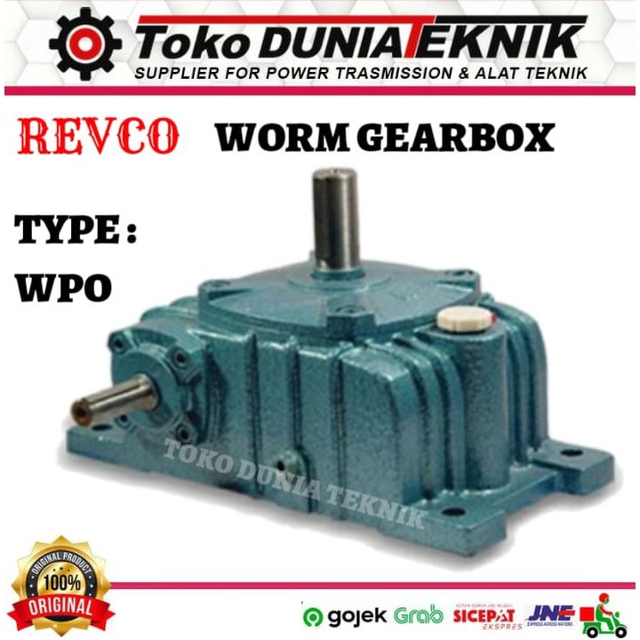 WPO 120 RATIO 10 S/D 60 GEARBOX REVCO/HRF HARGA PROMO