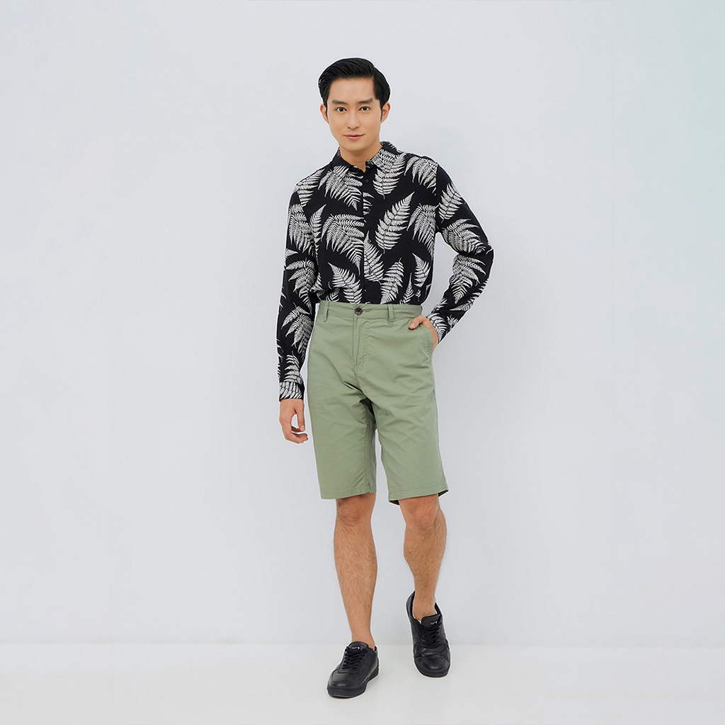 JOY SHADE Men Pants Celana Pendek Pria LIGHT SUMMER GREEN by Tom Tailor