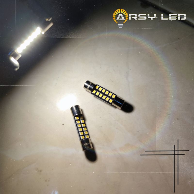 Murah Led Sunvisor Sun Visor Monitor Tv Festoon 28 Mm 31Mm 12 Titik 2016 Super Bright