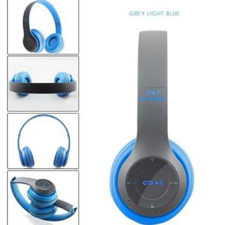 Headset Bluetooth Wireless P47 5.0 EDR Headset Lipat nyaman wireless