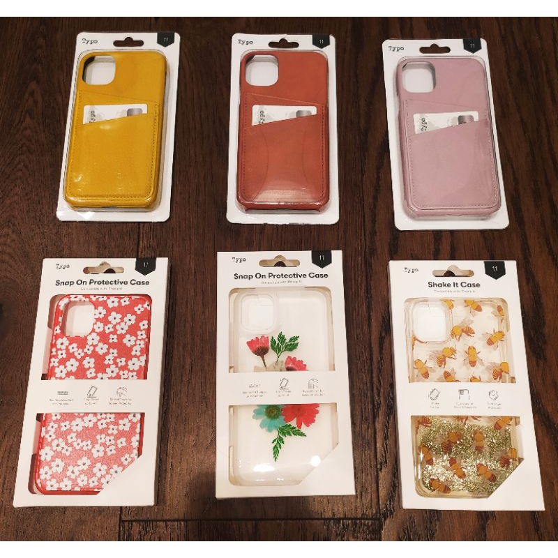 TYPO IPHONE CASE 11 CARD HOLDER LEATHER ORIGINAL