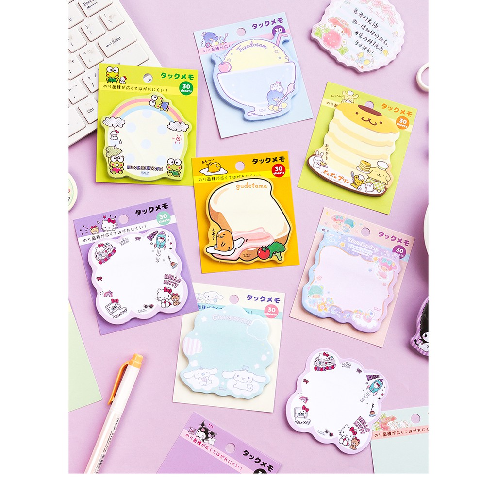 

Sticky Notes Sanrio Notes Sanrio Memo Sanrio Memopad Notes Notepad Hello Kitty