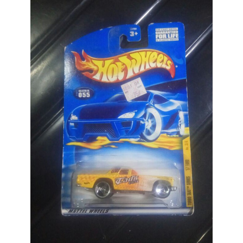 hotwheels 57 T-BIRD kuning TURBO TAXI SERIES