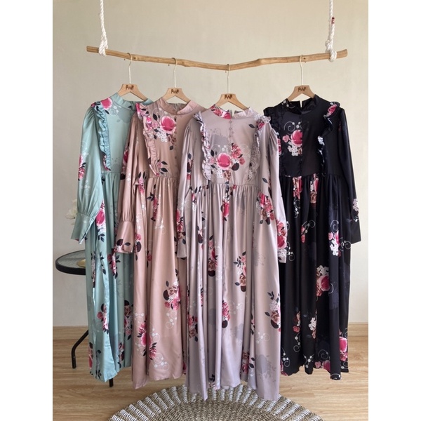 Hersa Dress / Gamis Wanita Import