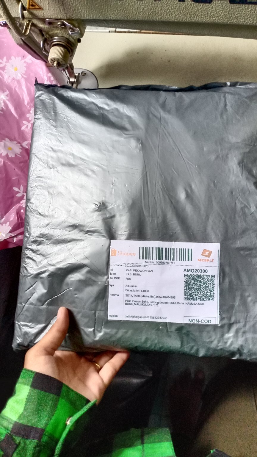 Batik Kalongan | Kemeja Batik Kantor Lengan Pendek Unggul Jaya