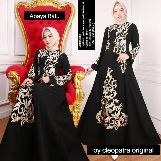 Abaya ratu tricotin