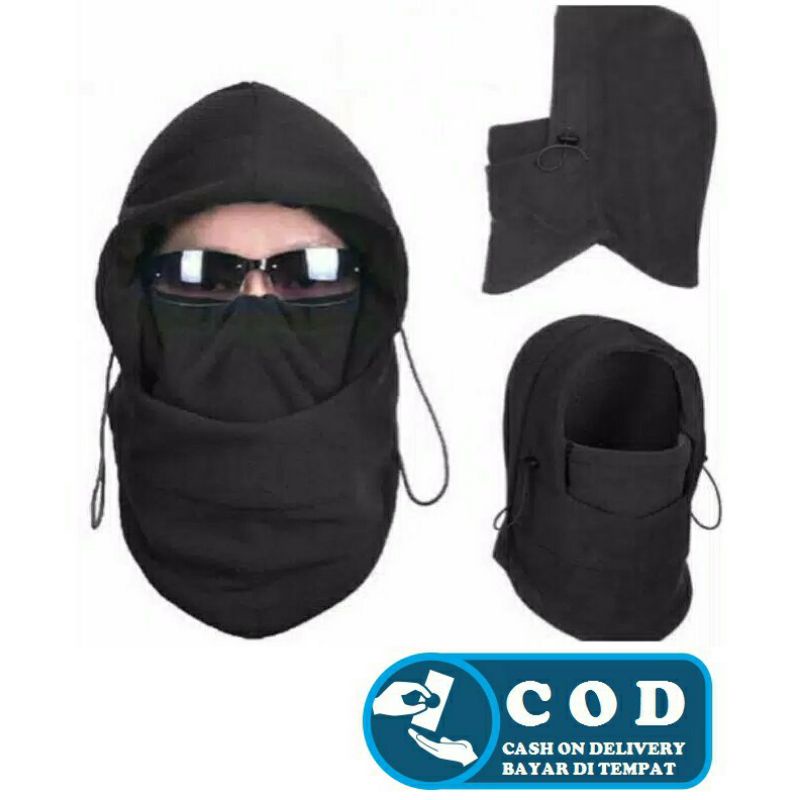 Topi polar ninja masker polar balaclava multifungsi 6 in 1 buff