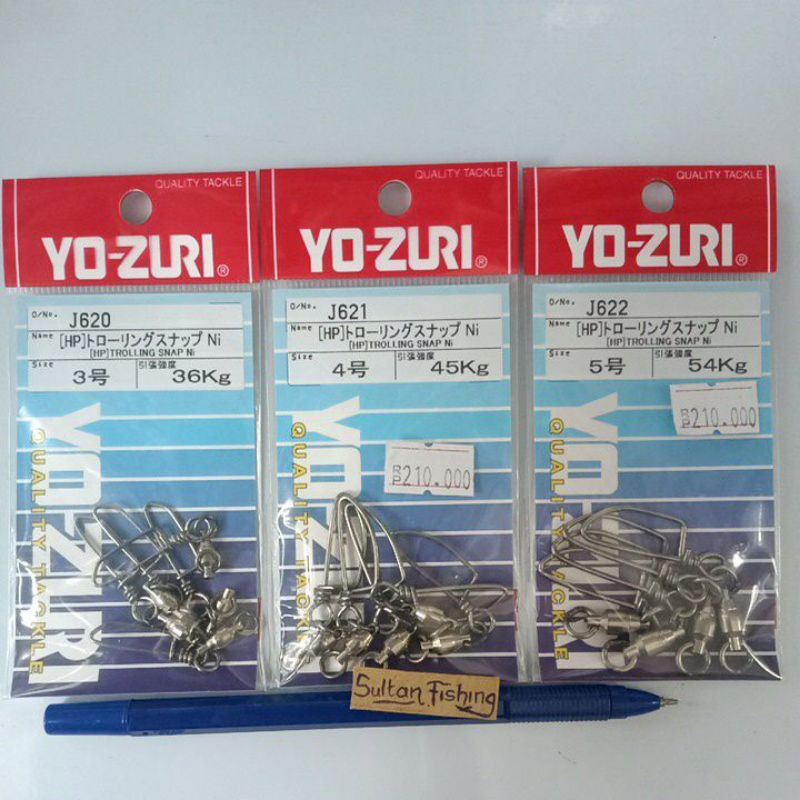 Swivel Snap YO-ZURI TROLLING SNAP  |  Mancing Laut Dalam