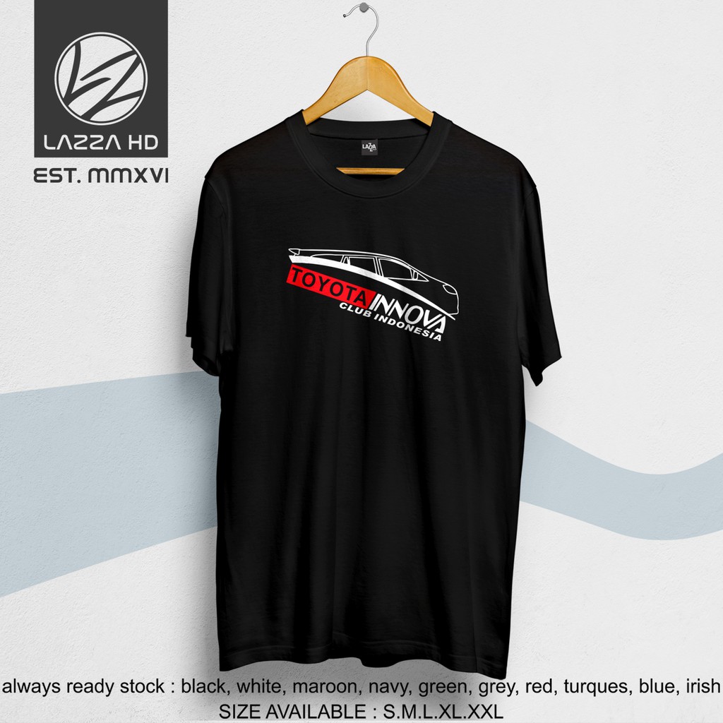 Kaos Baju Distro TOYOTA INNOVA CLUB INDONESIA TERBARU Terlaris