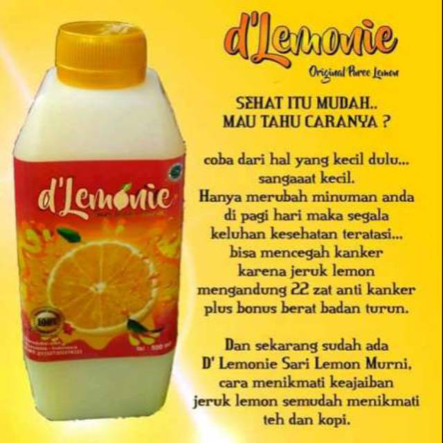 D Lemonie 500ml