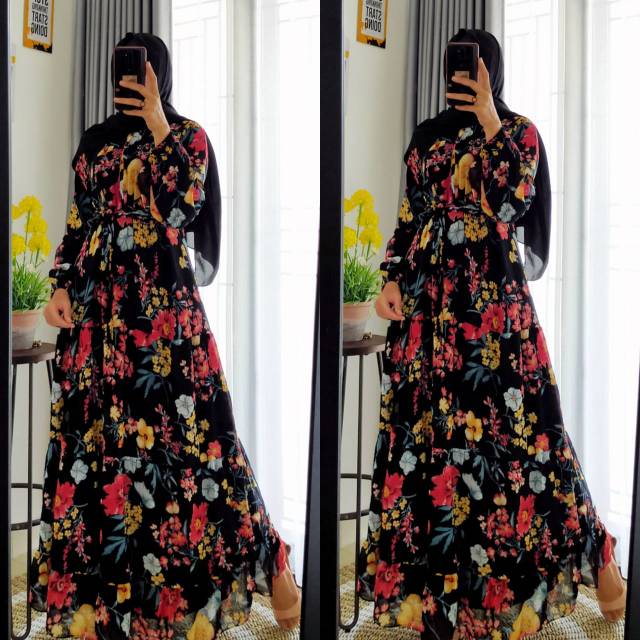 Gamis Ainun Bunga Sepatu