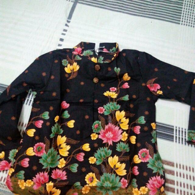 Terlaris Serut Genes Jelita Tunic Navbor Yelbor Whitbor Creambor Tunik Batik Modern Hrb030 Dolbi Dob