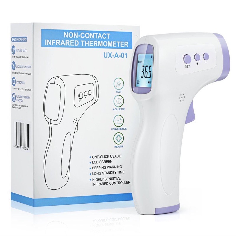 Thermometer Digital Infrared Non-Contuact / Thermometer Suhu Tubuh /thermometer infrared