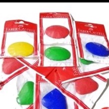 

Faber castell grip eraser /penghapus pensil/Oval/Bulat/Segitiga/