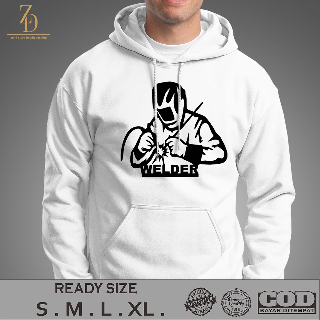 JAKET HODDIE WELDER / HOODIE PRIA / JAKET PRIA / HOODIE KEREN