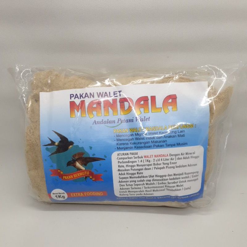 Pakan walet mandala makanan burung walet mandala pakan burung walet