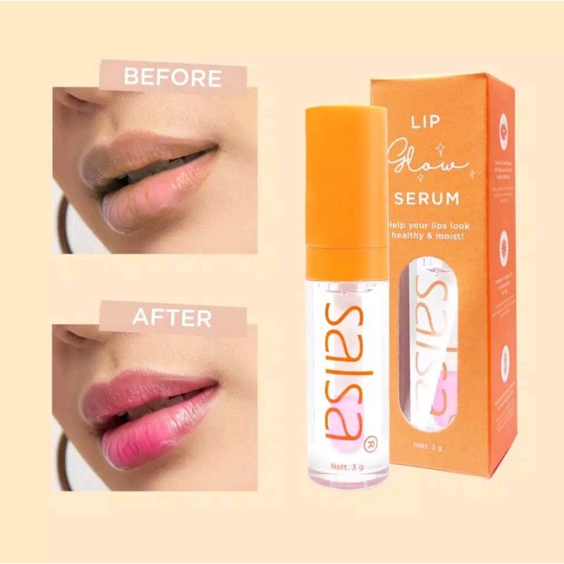 Lomira Lip Serum Color 5.5g | Lomira Lip Serum GOLD 6.5g/ VITAMIN | Salsa Lip Glow Serum