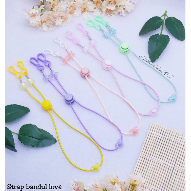 Strap bandul love 3d beli 10 free 2