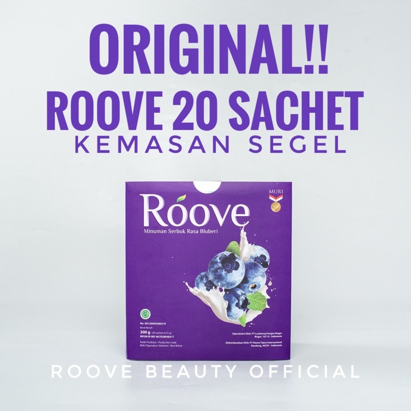 PROMO LEBARAN! Roove Collagen Drink 20 Sachet Tanpa Bonus