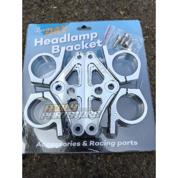 BREKET KUPINGAN LAMPU CNC AS 33 NINJA R RR PANGKON LAMPU CNC DAY AS 33 NINJA R RR CB GL MP TIGER GL1
