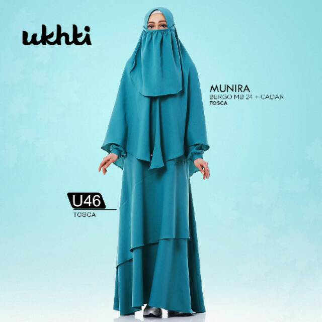 Promo U46/MB24 gamis dan hijab Ukhti Munira