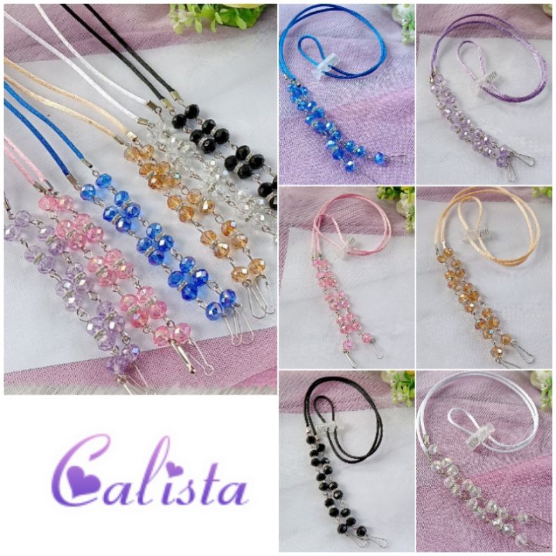 YASAFA Strapmask Kristal Ceko Calista elegan