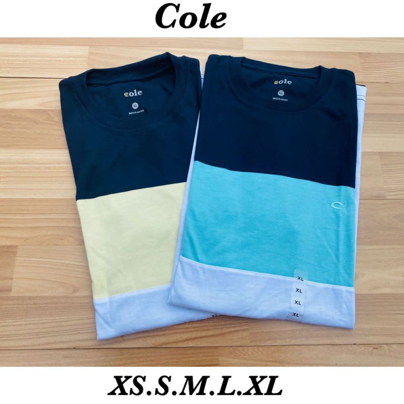 Kaos Cole 3warna