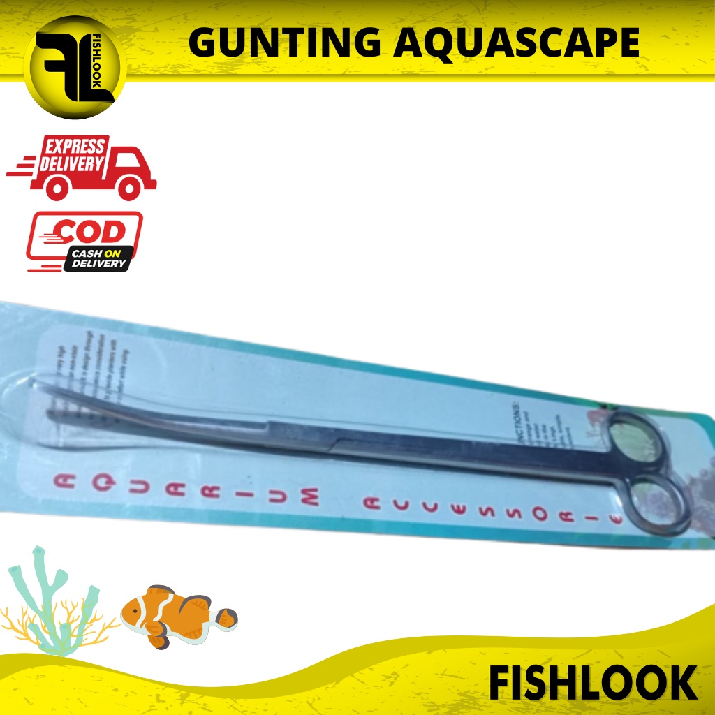 Gunting Nikita Star Tanaman Aquarium Aquacape Stainless