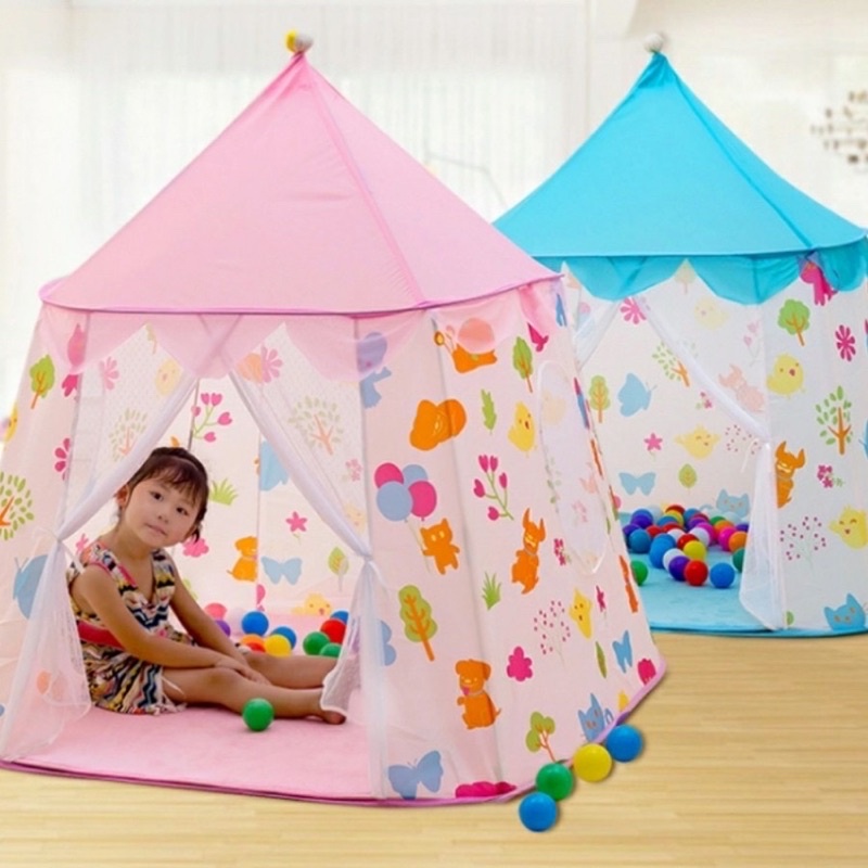 Tenda castle anak 2 pintu Tenda anak 2 pintu