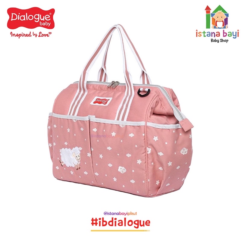 Dialogue Baby Tas Sedang Baby Sheep Series DGT7311 / Tas Perlengkapan Bayi