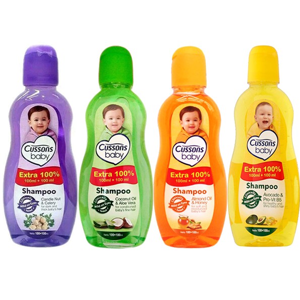 Cussons Baby Shampoo 100+100ml / 50+50ml