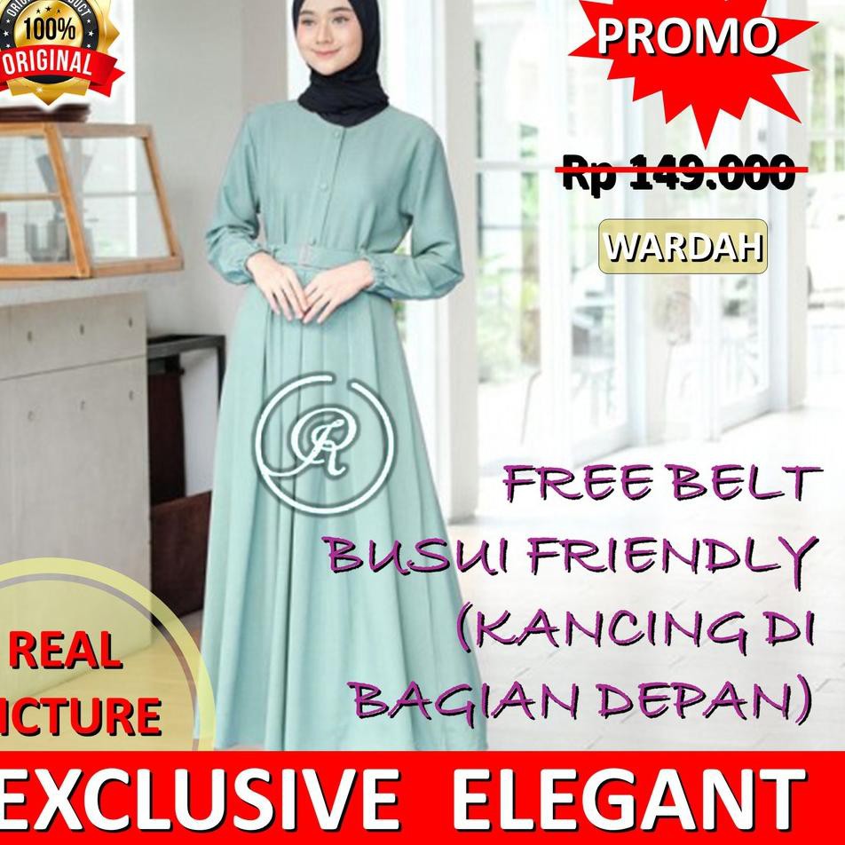 ☆ Long Dress Polos Gamis Remaja Long Dress Muslim Polos Terbaru Kekinian ➲