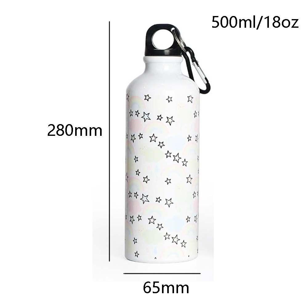 Solighter Botol Air Rainbow Outdoor Water Cups Waterbottle Anti Bocor Perlengkapan Minum