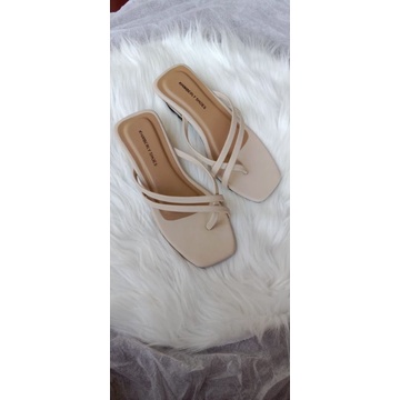 SANDAL WANITA HAK TAHU TALI 3CM AL66