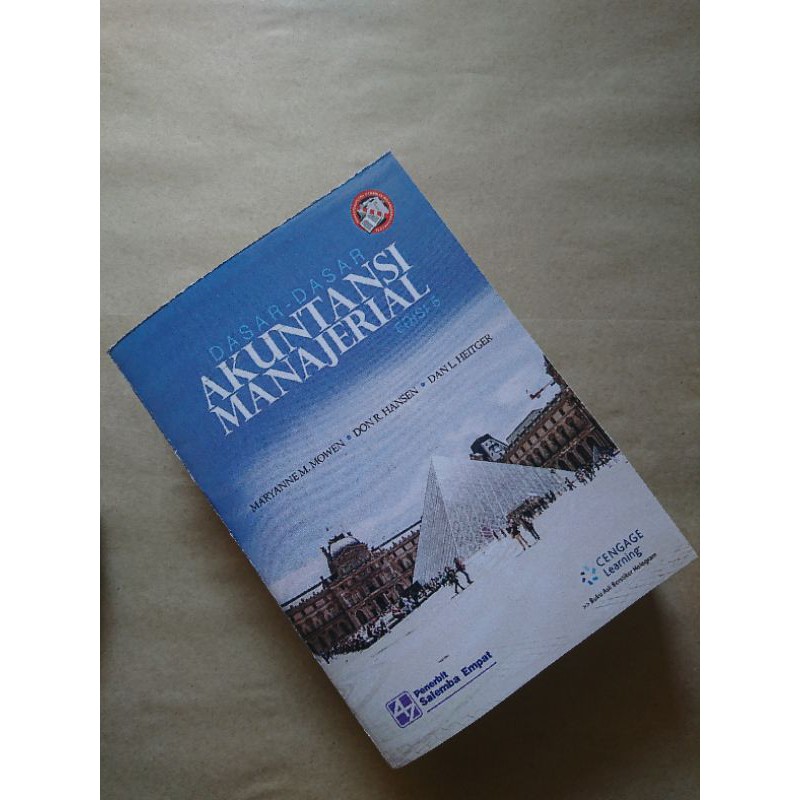 Dasar - Dasar Akuntansi Manajerial Edisi 5 #Mowen, Hansen, dan Heitger