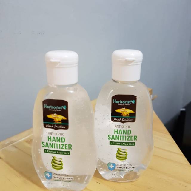 Hand sanitizer gel herborist 70ml