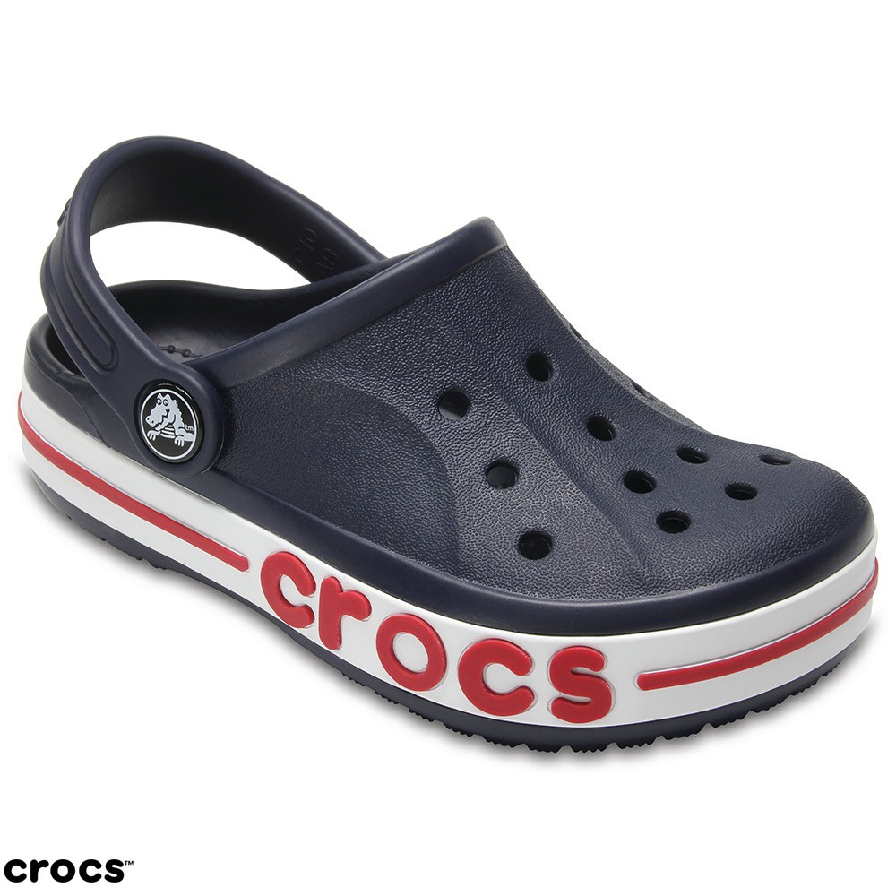 Crocs Baya Clog Kids / Sandal Anak Laki laki dan Perempuan / Sandal Anti Licin / Sandal Tahan Air - Navy-  205100-410