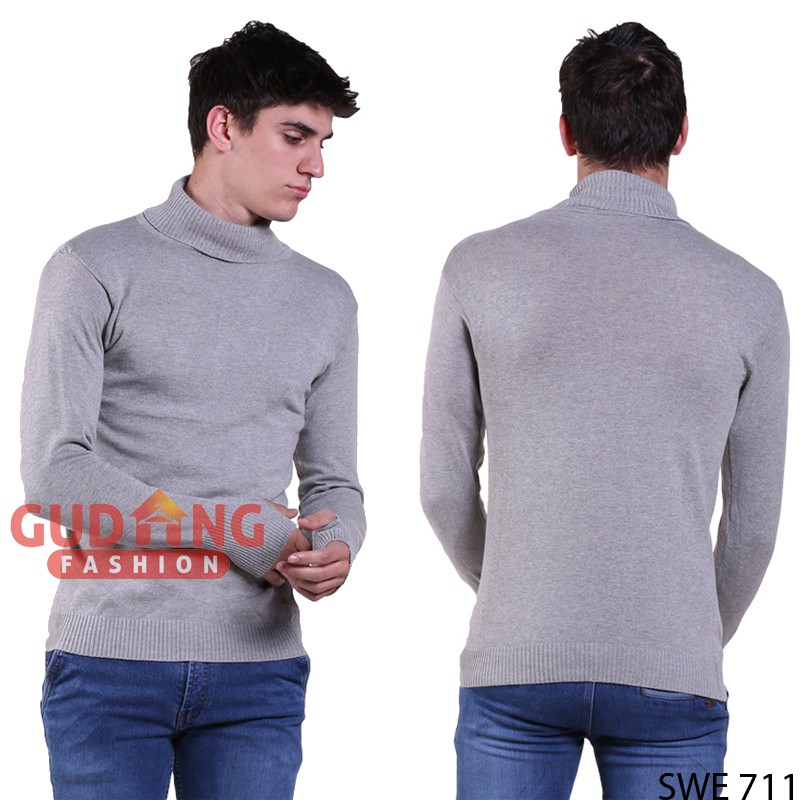 Sweater Leher Tinggi Pria SWE 711