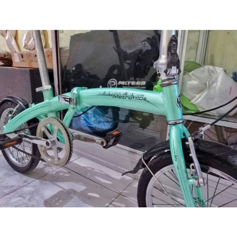 sepeda lipat seli polygon Metro 1.0