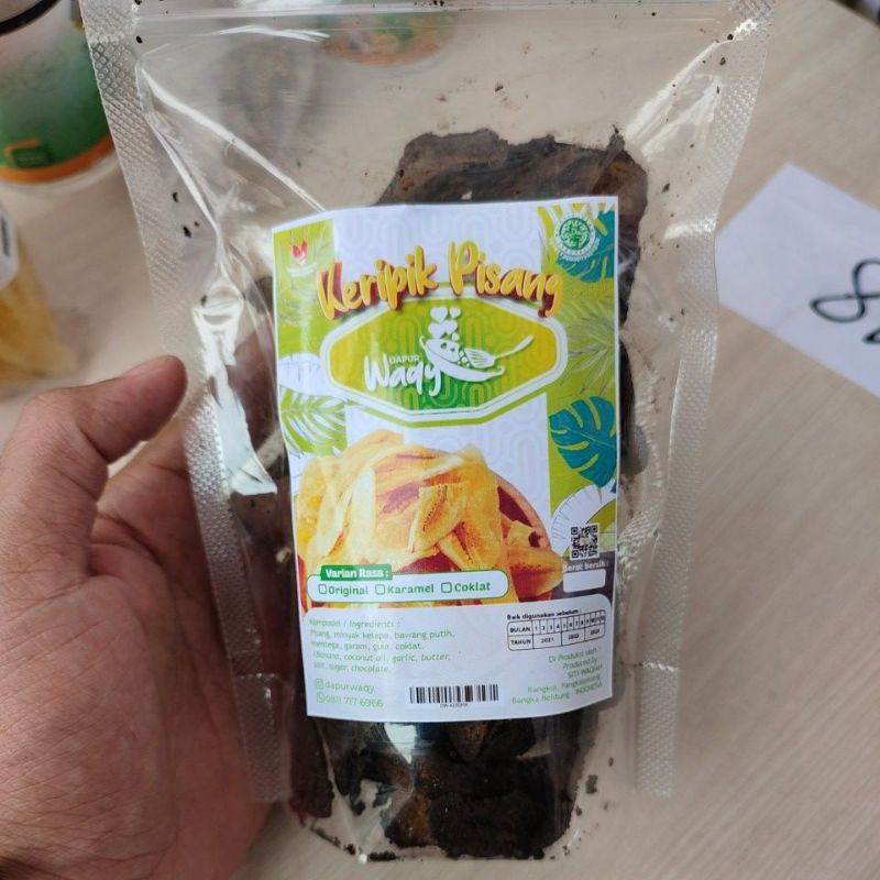 Kripik Pisang Coklat