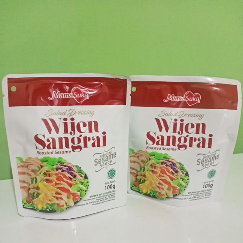 

Mamasuka Roasted Sesame Salad Dressing Wijen Sangrai 100gr